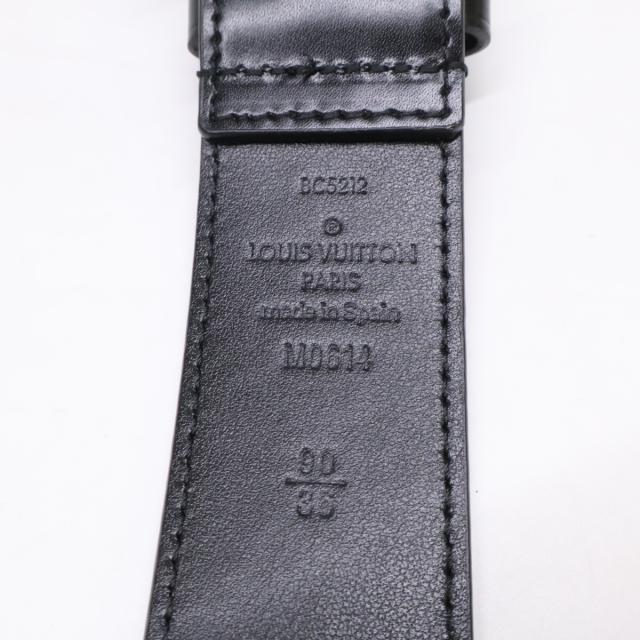LOUIS VUITTON ルイヴィトン ベルト 90/36 ブラック メンズ_8