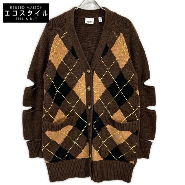 BURBERRY バーバリー トップス XS ブラウン レディース