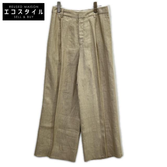 Deuxieme Classe ドゥーズィエムクラス ボトムス 36 ベージュ レディース