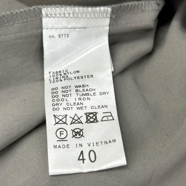 NOBLE ノーブル スカート 40 グレー レディース_4