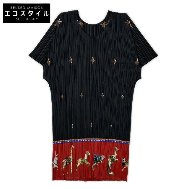 PLEATS PLEASE プリーツプリーズ トップス 4 ブラック レディース