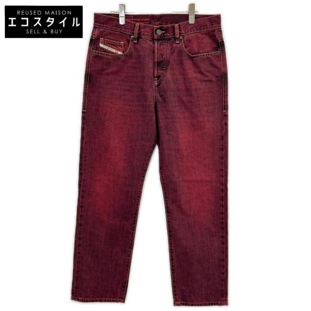 DIESEL ディーゼル ボトムス W32 ボルドー メンズ