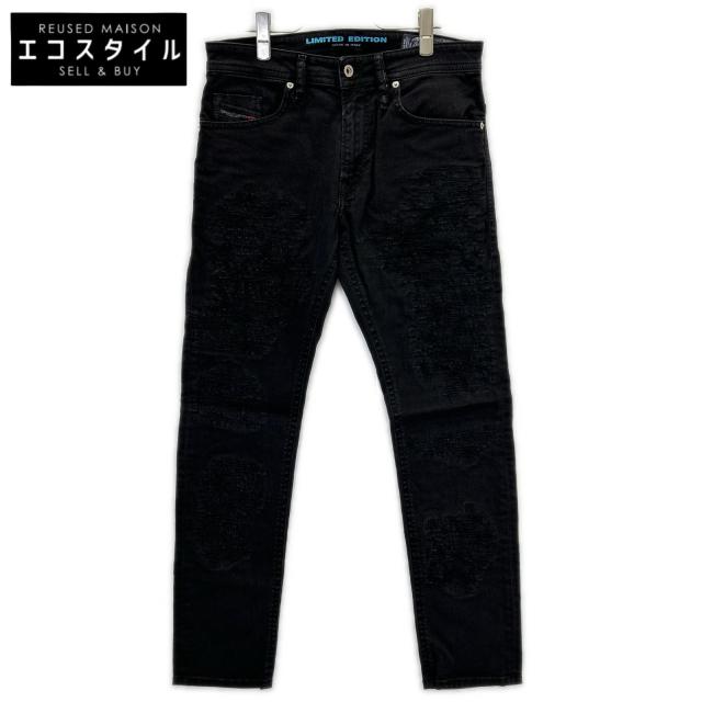 DIESEL ディーゼル ボトムス W30-L30 ブラック メンズ