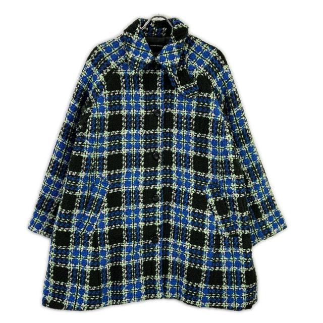 MAISON SPECIAL メゾンスペシャル コート FREE ブルー グリーン ブラック チェック レディース_1