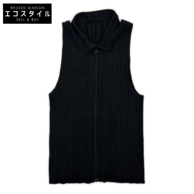 PLEATS PLEASE プリーツプリーズ ベスト 3 ブラック レディース 17,586円