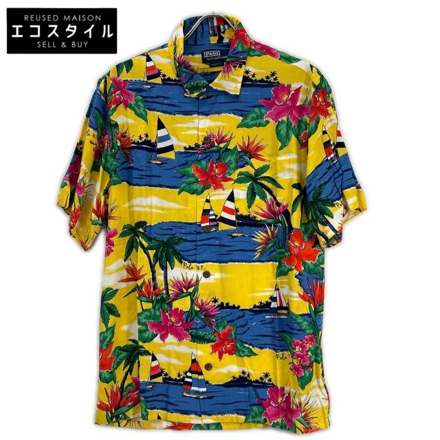 POLO RALPH LAUREN ポロ ラルフローレン トップス M イエロー メンズ