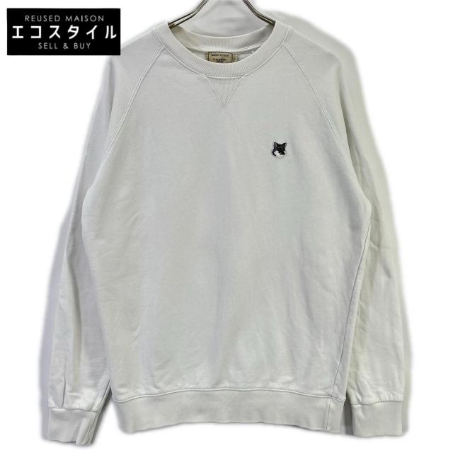 MAISON KITSUNE メゾンキツネ トップス L ホワイト メンズ