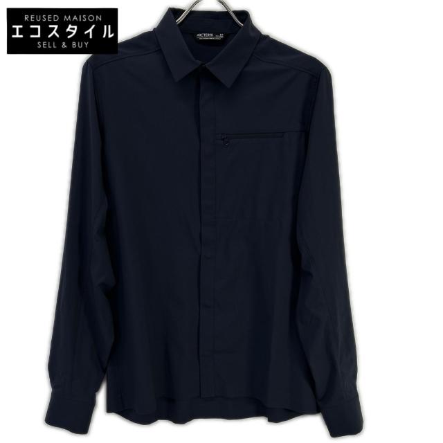 ARCTERYX アークテリクス トップス S ネイビー メンズ