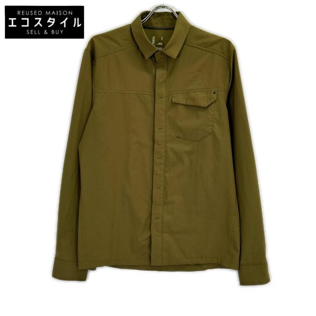 ARCTERYX アークテリクス トップス S カーキ メンズ