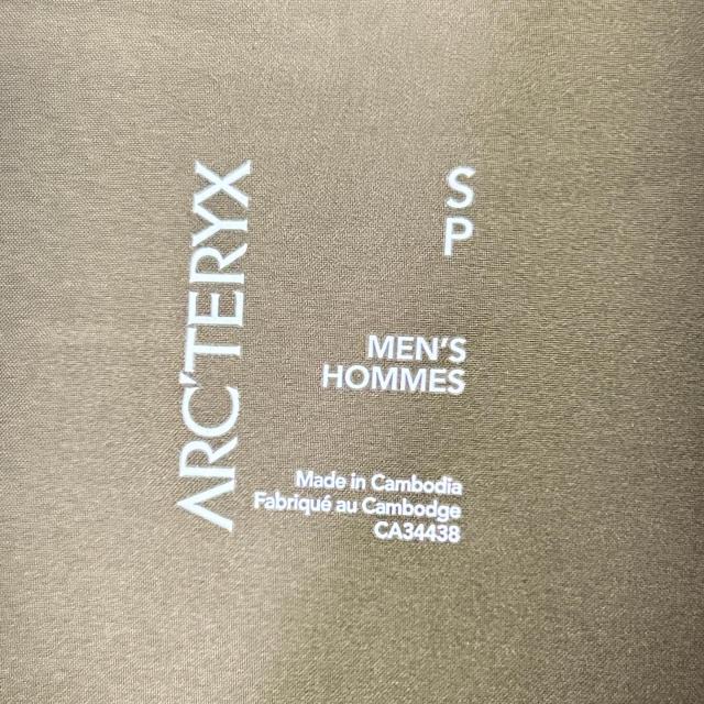 ARCTERYX アークテリクス トップス S カーキ メンズ_4