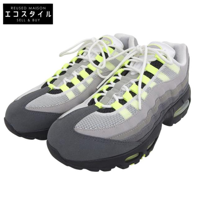 NIKE ナイキ シューズ 7.5(US) ネオンイエロー メンズ