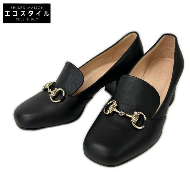 GUCCI グッチ シューズ 35 1/2 黒いこと レディース