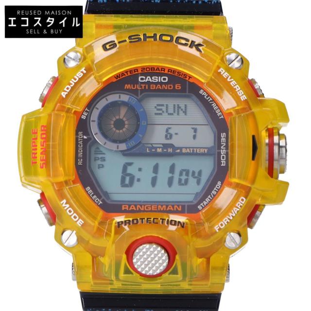 G-SHOCK ジーショック 腕時計 - イエロー メンズ