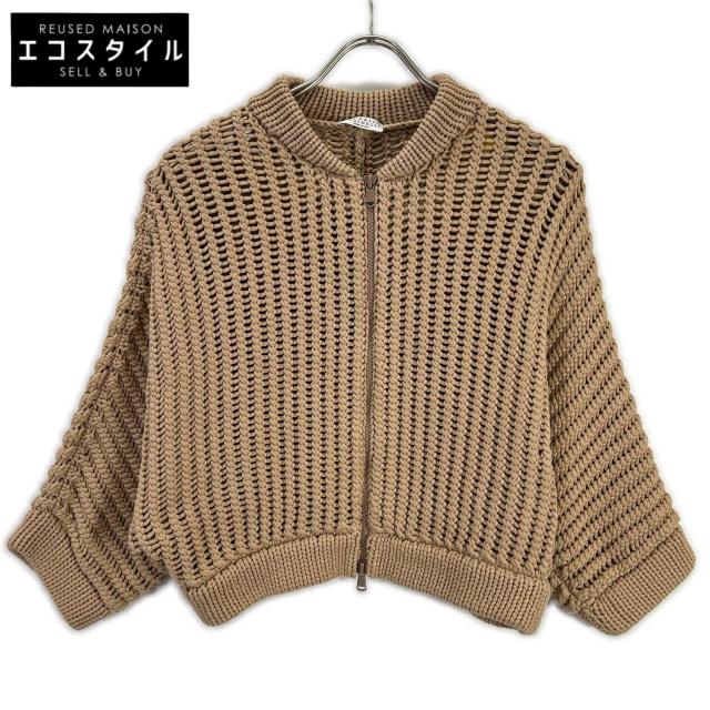 BRUNELLO CUCINELLI ブルネロクチネリ トップス M ブラウン系 レディース