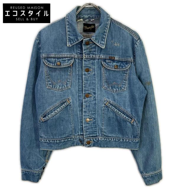 Wrangler ラングラー ジャケット 38 インディゴ メンズ