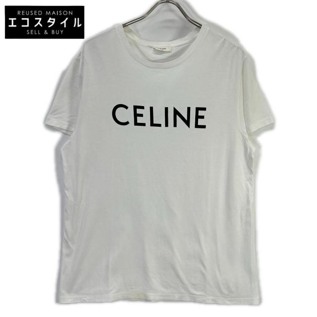 CELINE セリーヌ トップス L ホワイト メンズ