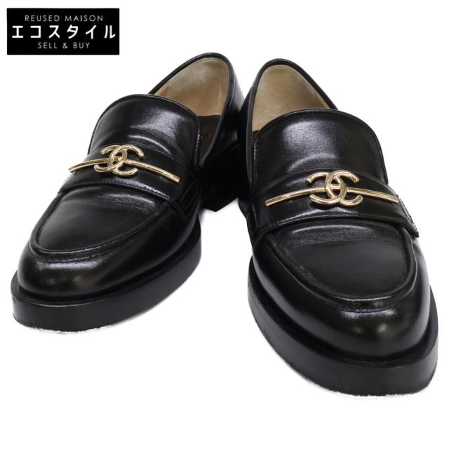 CHANEL シャネル シューズ 36.5 ブラック レディース