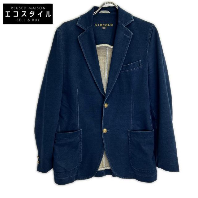 CIRCOLO1901 チルコロ1901 ジャケット 46 インディゴ メンズ