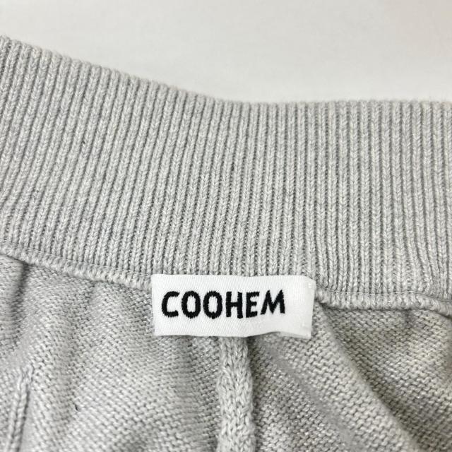 Coohem コーヘン ボトムス 1 ライトグレー メンズ_3