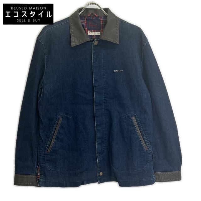 Papas パパス ジャケット M インディゴ メンズ