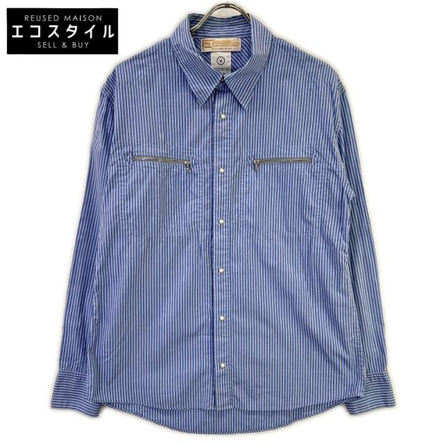 VISVIM ビズビム トップス L ライトブルー メンズ