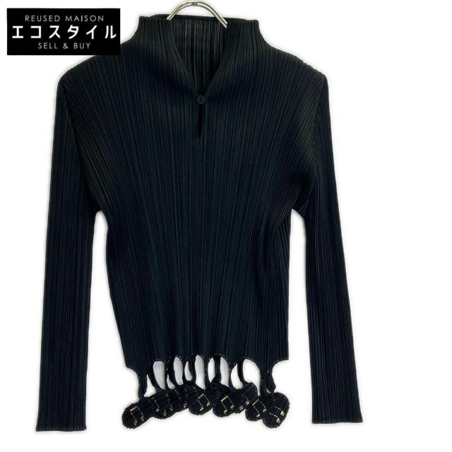 PLEATS PLEASE プリーツプリーズ トップス 3 ブラック レディース