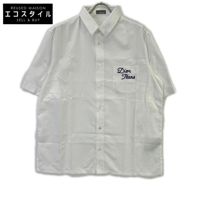 Dior HOMME ディオールオム トップス 40 ホワイト メンズ