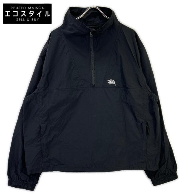 stussy ステューシー ジャケット XL ブラック メンズ
