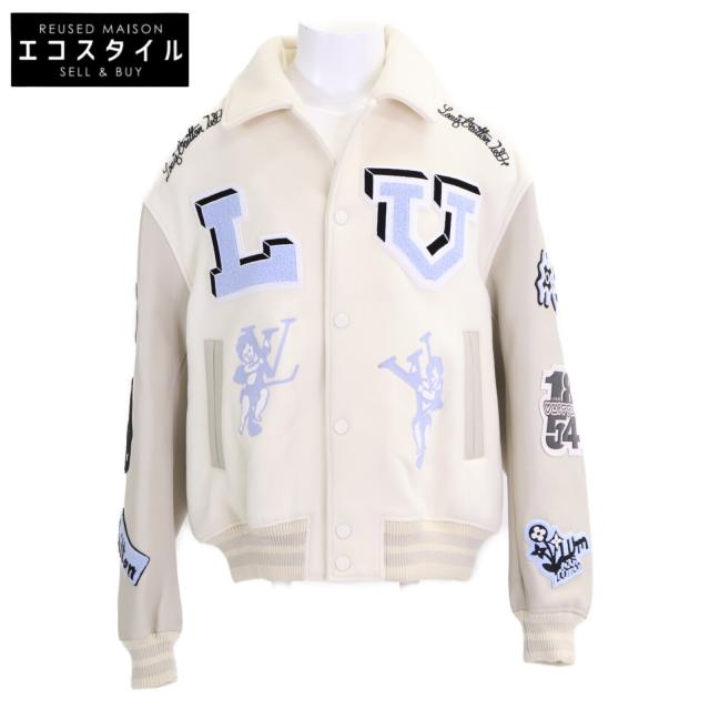 LOUIS VUITTON ルイヴィトン ジャケット 58 ホワイト メンズ
