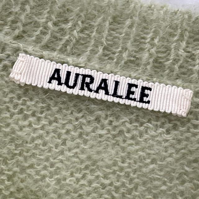 AURALEE オーラリー トップス 4 グリーン メンズ_3