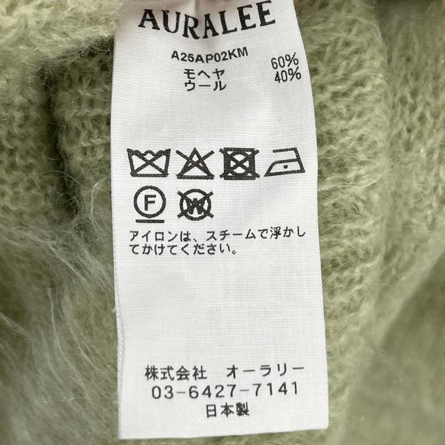AURALEE オーラリー トップス 4 グリーン メンズ_4