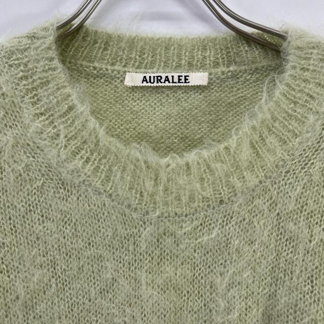 AURALEE オーラリー トップス 4 グリーン メンズ_5