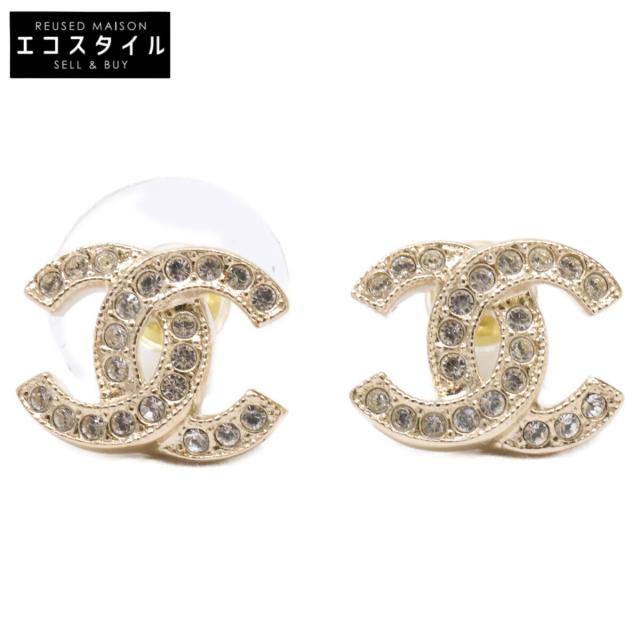 CHANEL シャネル ピアス シャンパンゴールド レディース