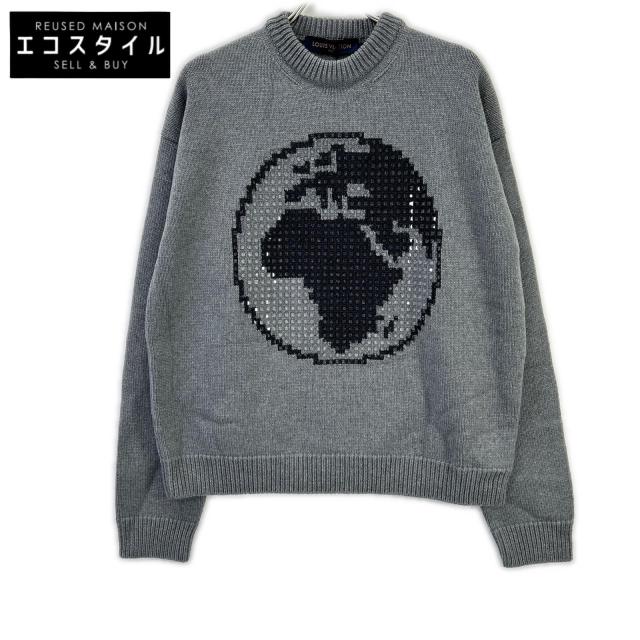 LOUIS VUITTON ルイヴィトン トップス M グレー メンズ