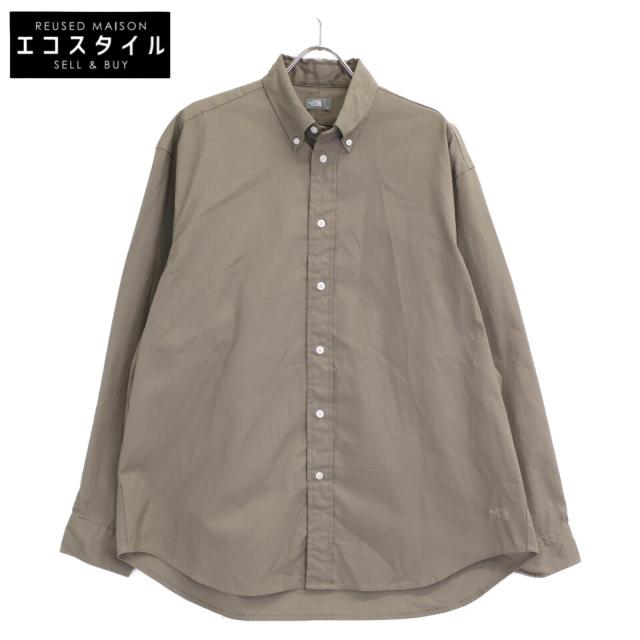 THE NORTH FACE ノースフェイス トップス L オリーブ メンズ