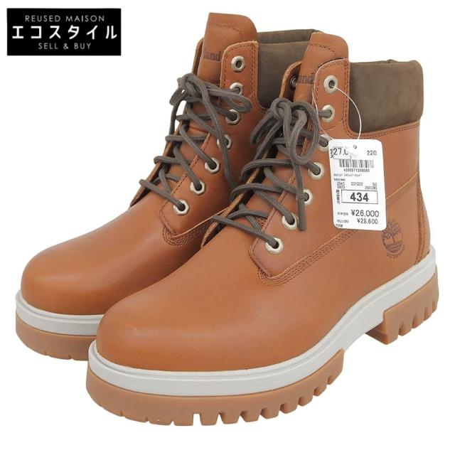 Timberland ティンバーランド シューズ 9 ブラウン メンズ