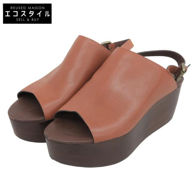 SEE BY CHLOE シーバイクロエ シューズ 38 ブラウン レディース