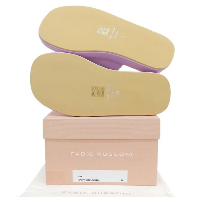 FABIO RUSCONI ファビオルスコーニ シューズ 38 パープル レディース_2