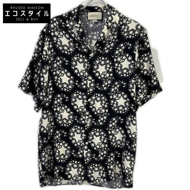 GUCCI グッチ トップス 44 ブラック メンズ