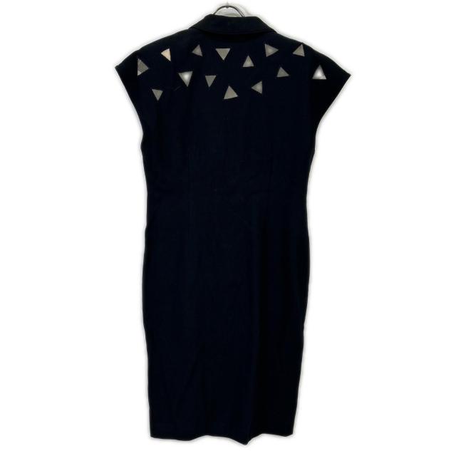 HANAE MORI ハナエモリ ワンピース 11A3 ブラック レディース_2