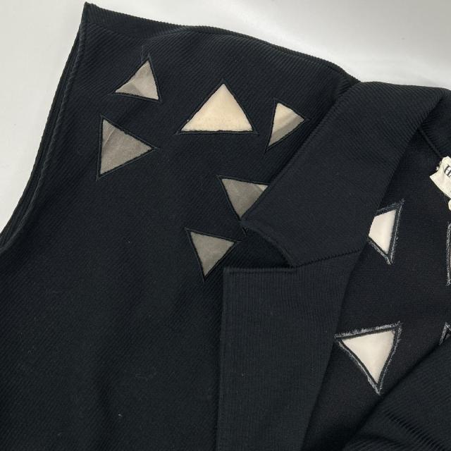 HANAE MORI ハナエモリ ワンピース 11A3 ブラック レディース_7