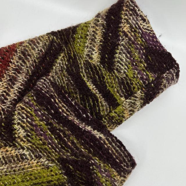 MISSONI ミッソーニ コート オレンジ×ブラウン レディース MISSONI ミッソーニ コート オレンジ×ブラウン レディース