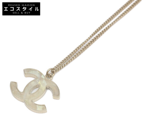 CHANEL シャネル 首飾り 象牙色/ゴールド レディース