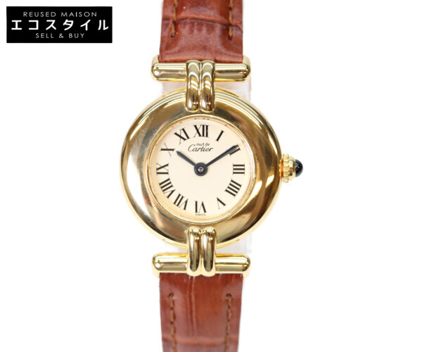Cartier カルティエ 腕時計 ゴールド/アイボリー文字盤 レディース