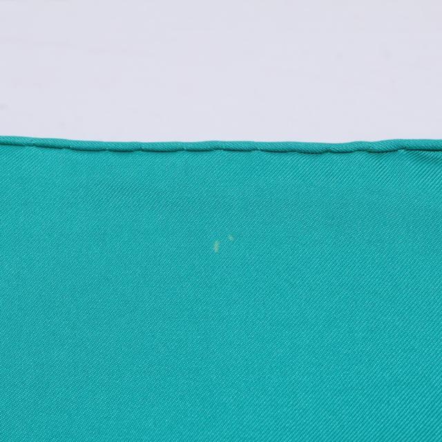 HERMES エルメス スカーフ グリーン/マルチカラー レディース