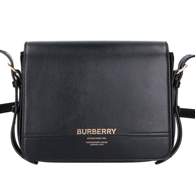 BURBERRY バーバリー ショルダーバッグ 黒いこと/GD金具 レディース