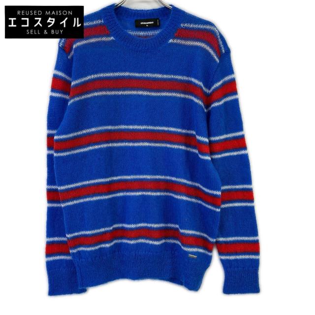DSQUARED2 ディースクエアード トップス XL ブルー メンズ