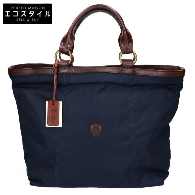 Felisi フェリージ トートバッグ ネイビー/ダークブラウン メンズ 15,761円