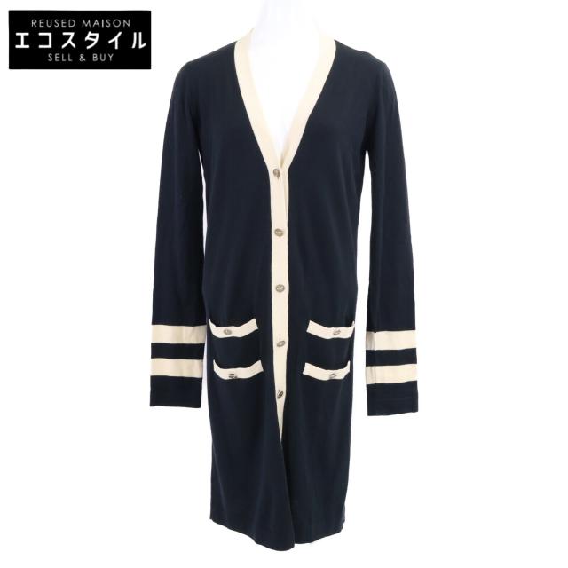CHANEL シャネル トップス 36 ブラック/ホワイト レディース