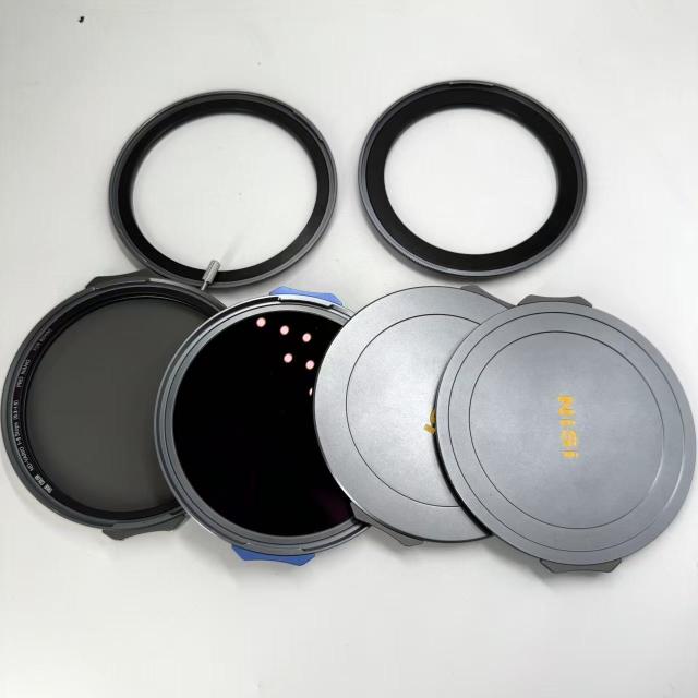 可変ND フィルター Video Kit　並行輸入品　アダプターリング　可変ND　フロントキャップ　リアキャップ　キャディーケース　ND16_2